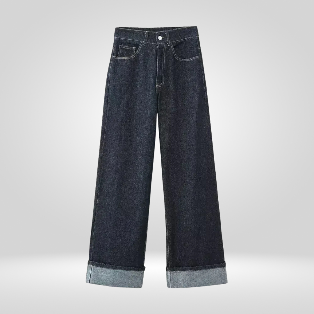 Woman Black Denim Pants