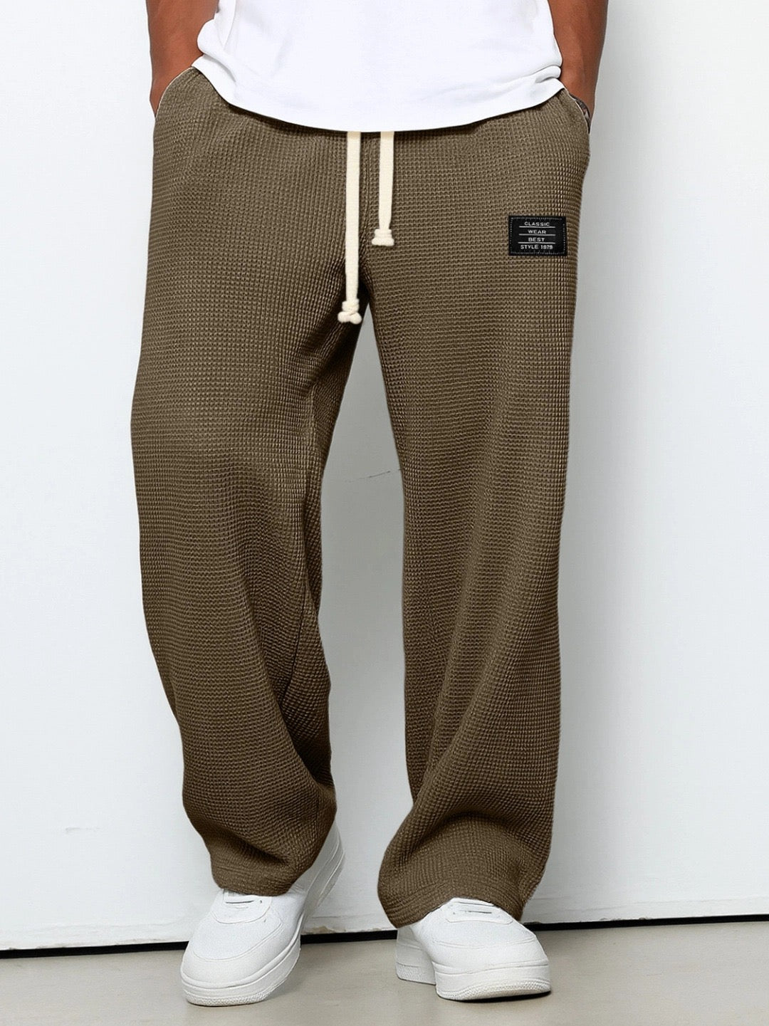 Men's trousers full length view