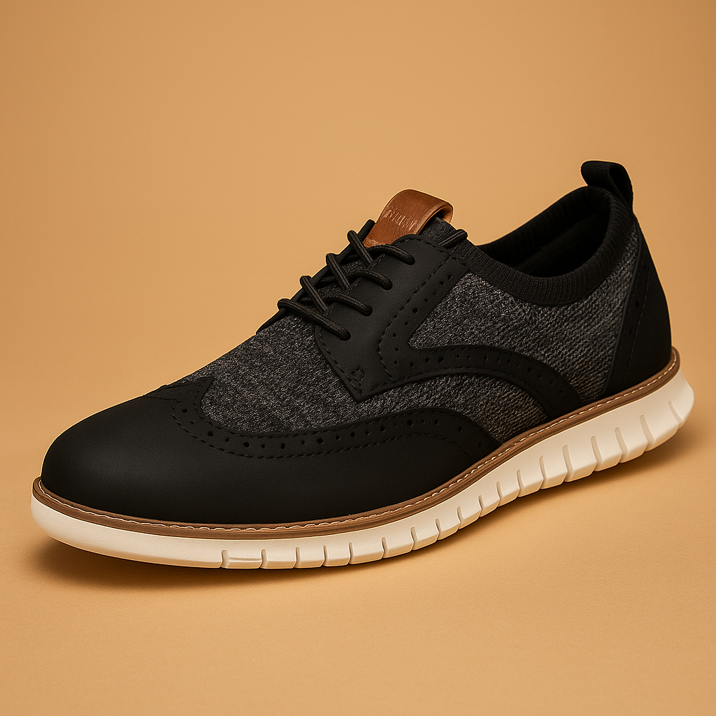 Brogue detail shoe sole view
