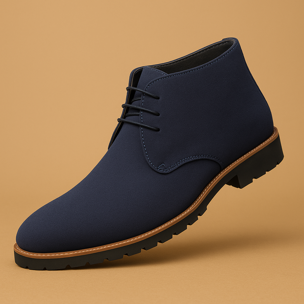 Men's business shoes sole detail