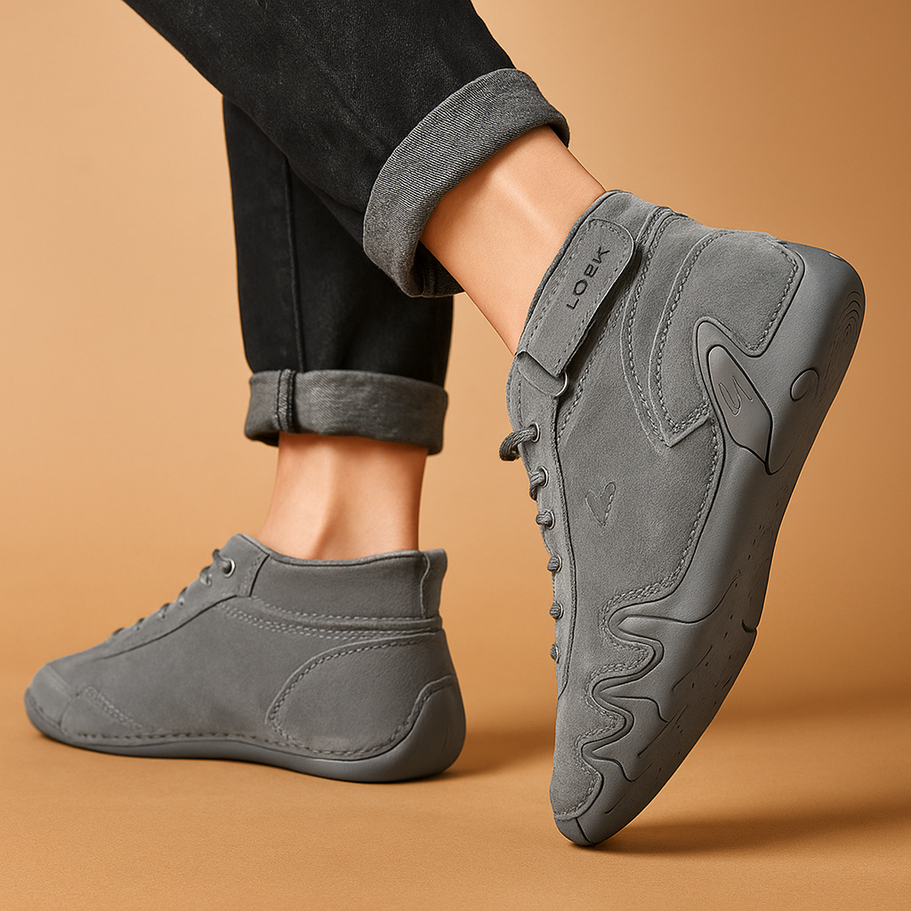 Men's slip-on trainer side profile