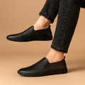 Breathable low-top trainers side view