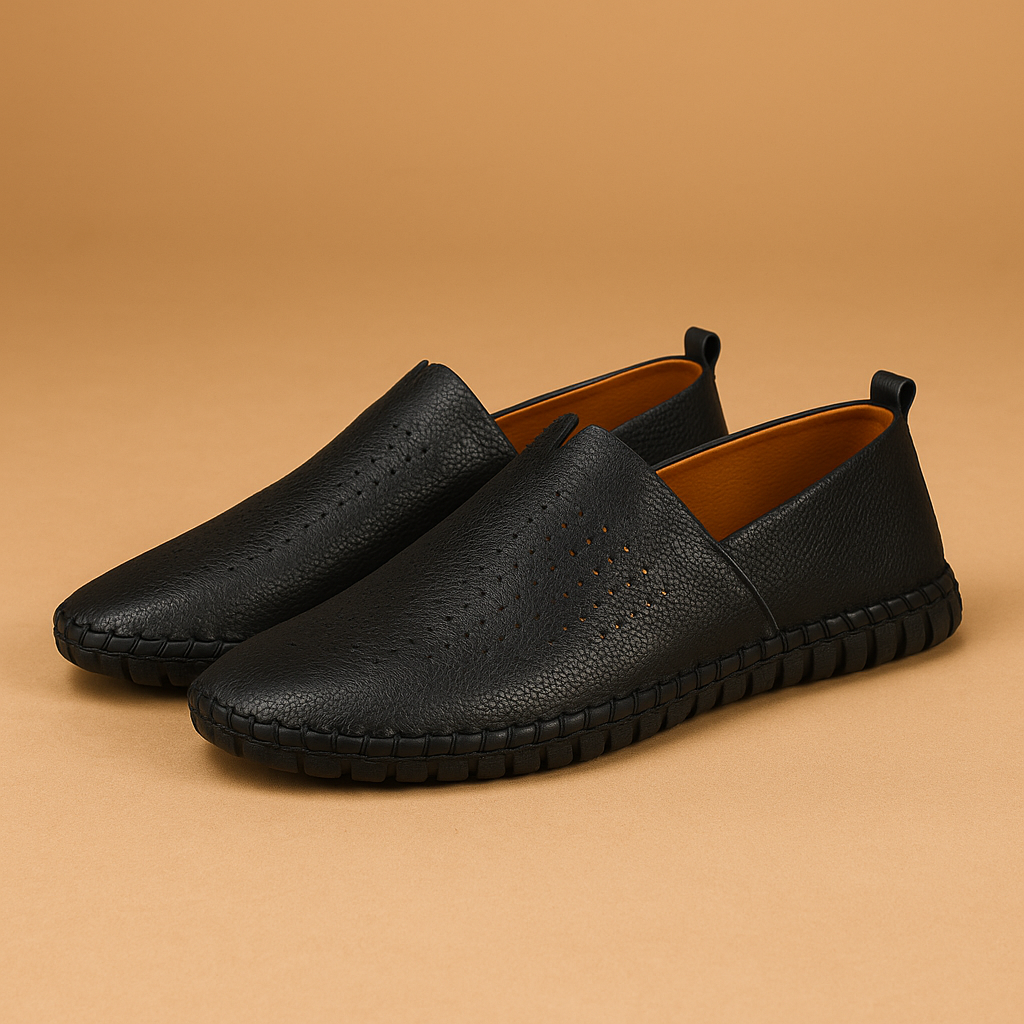 Breathable trainers styled with casual outfit
