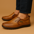 Men's breathable slip-on shoe side view