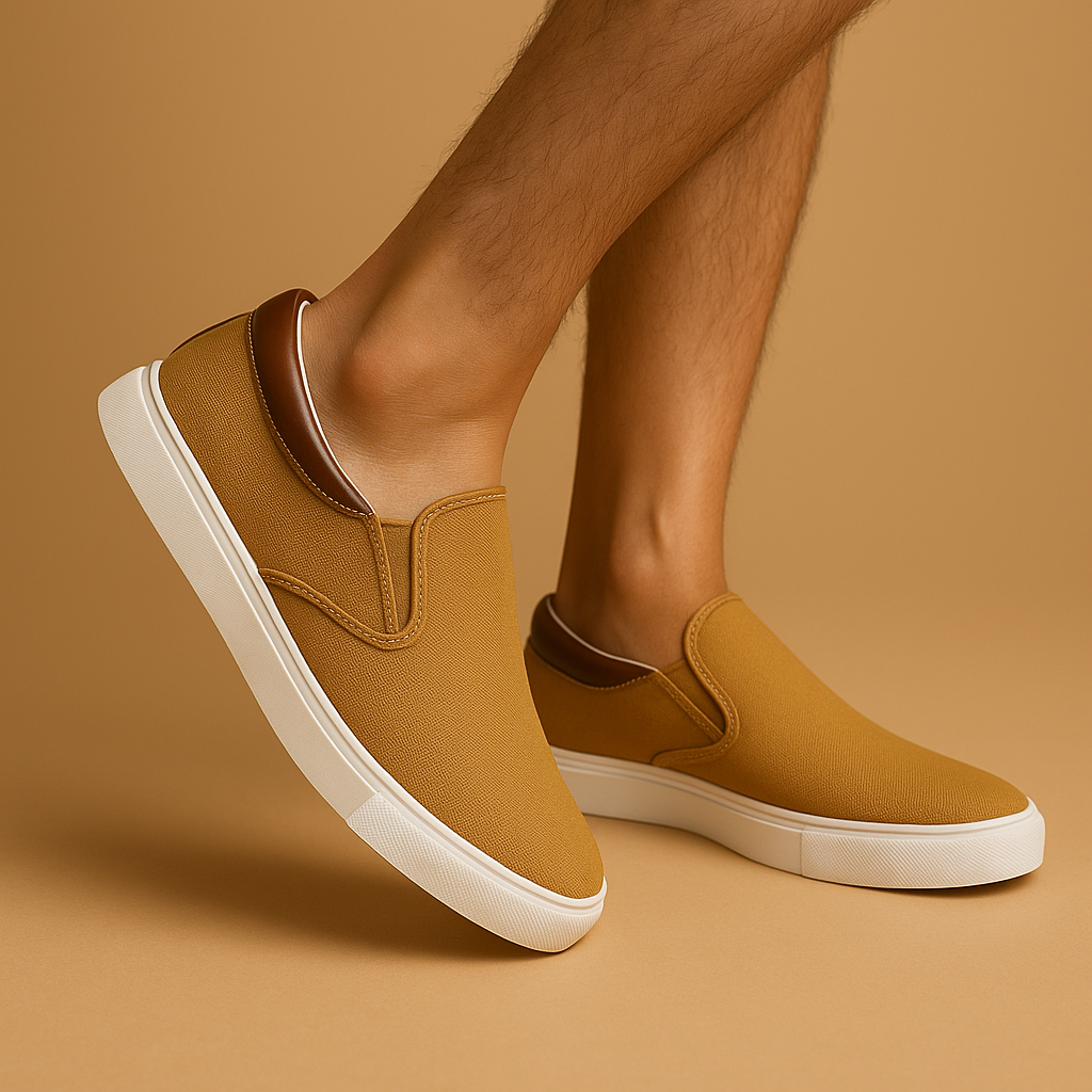 Men's slip-on loafers side profile