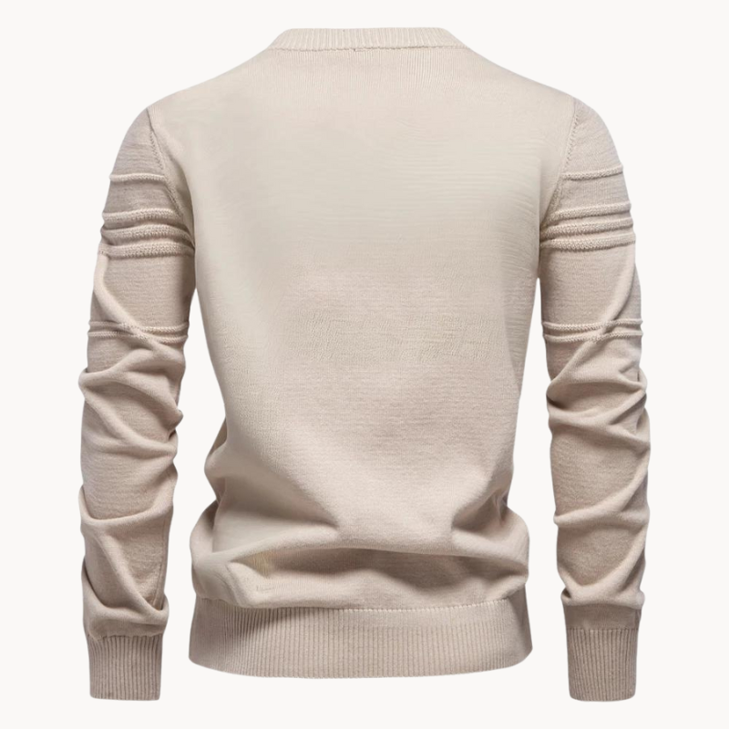 Men's jumper in beige colour option