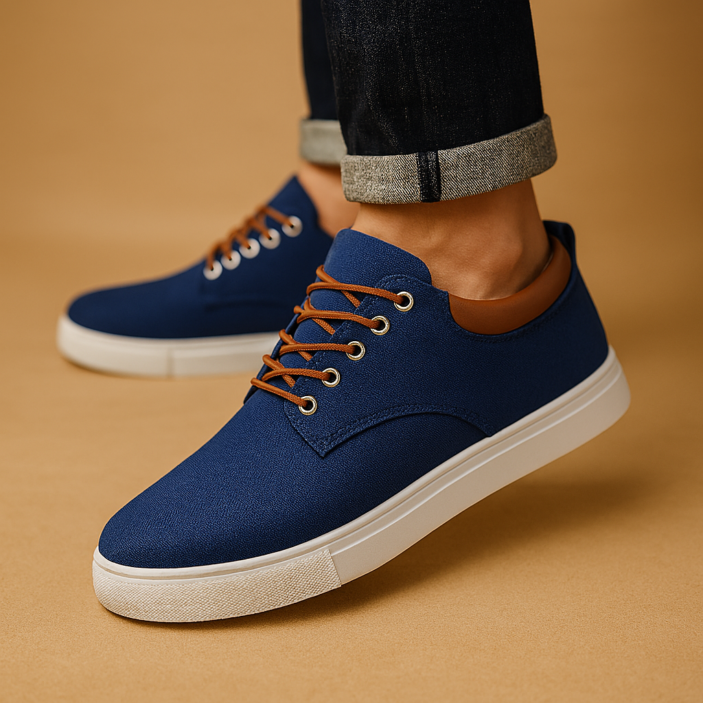 Men's slip-on shoes side view
