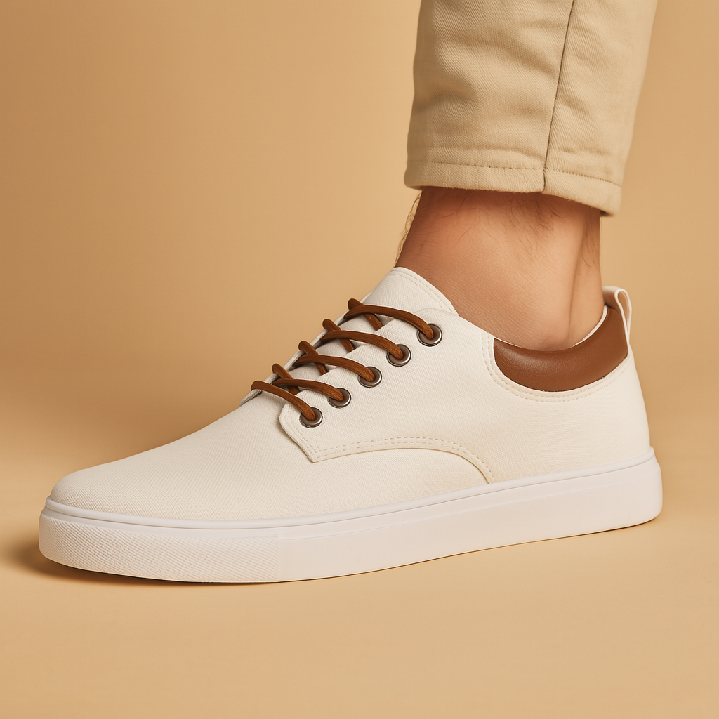 Men's slip-on shoes top view