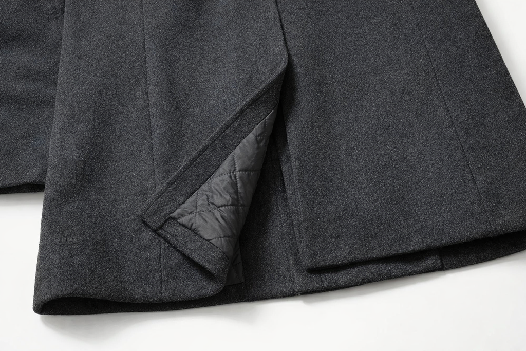 Full length overcoat view