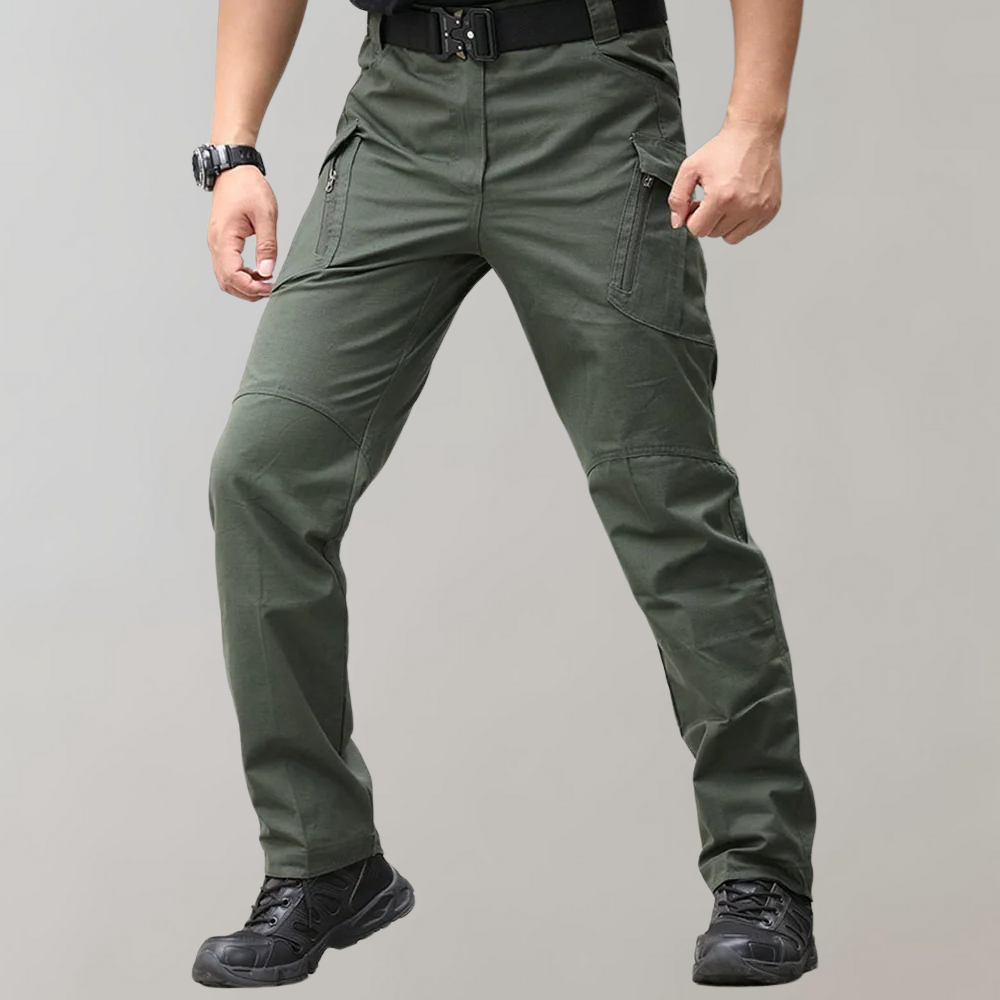 Men's cargo trousers side view