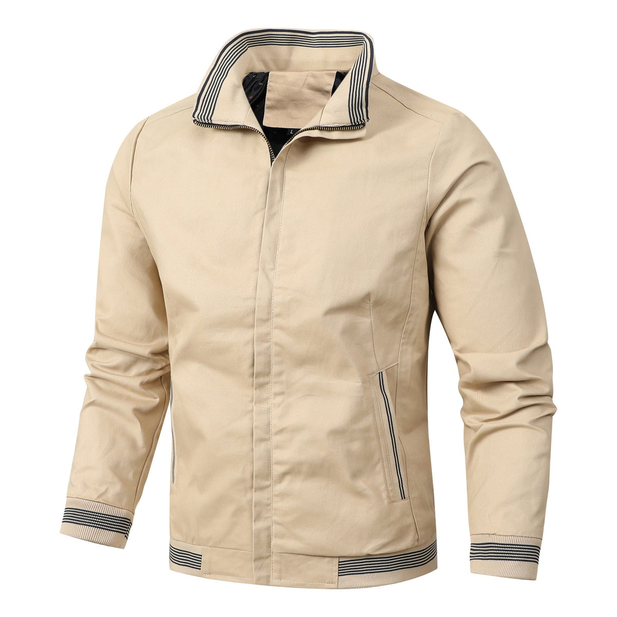 Men's cotton jacket back view