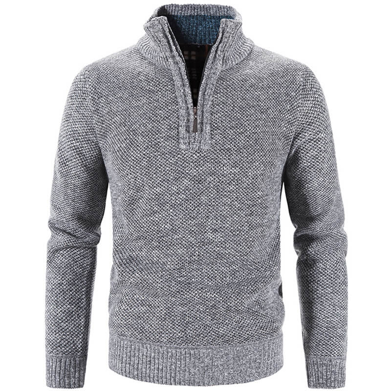 Close-up of soft fleece jumper fabric