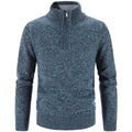 Grey fleece jumper side view