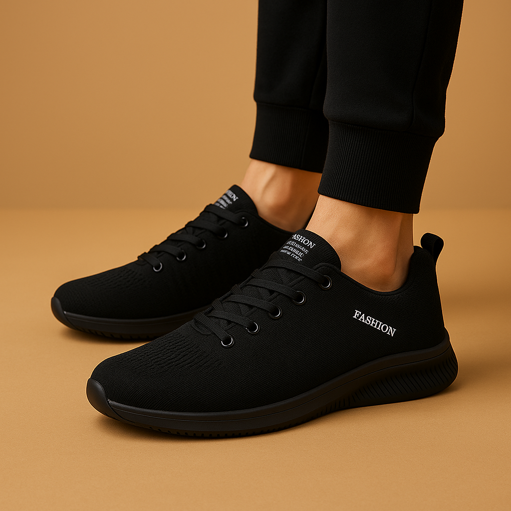 Men's lightweight running shoe side view
