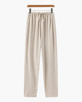 Men's linen trousers front view
