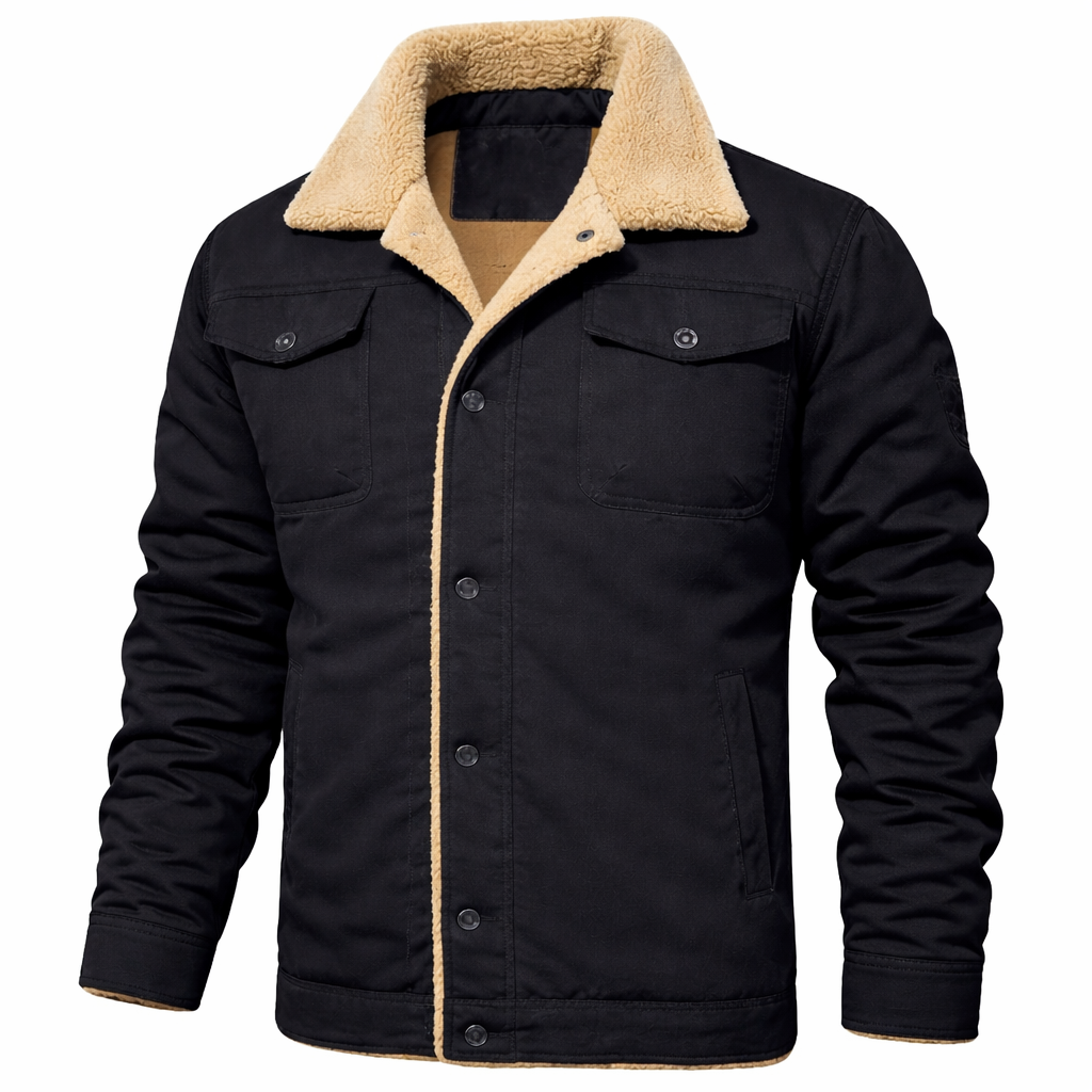 Bomber jacket back view