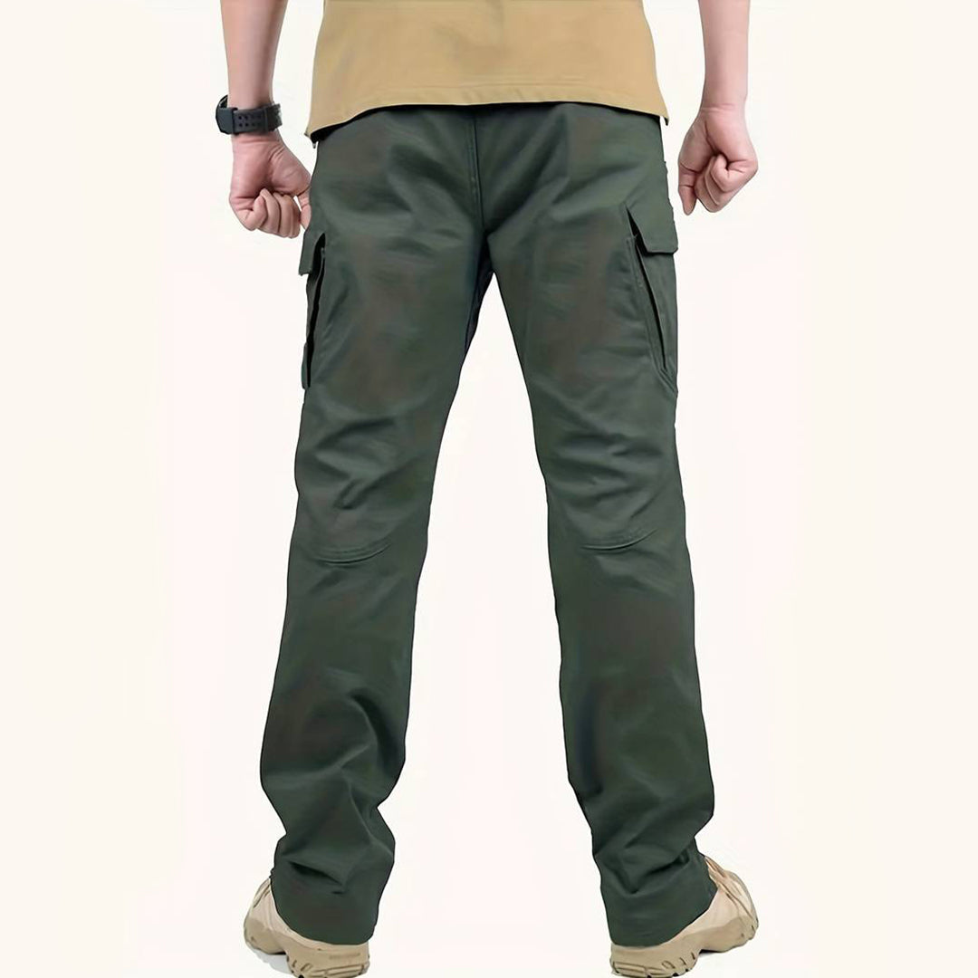 Men's tactical trousers folded flat