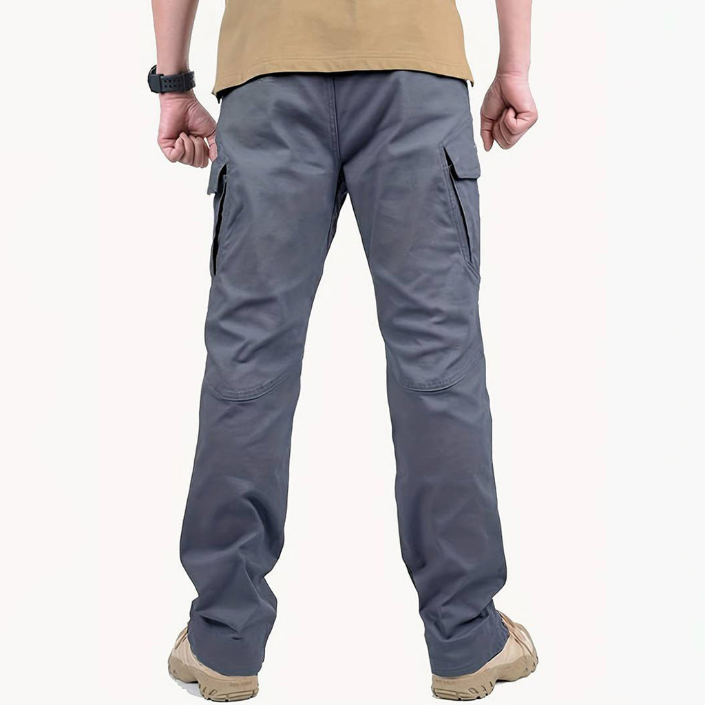 Close-up of trouser pockets