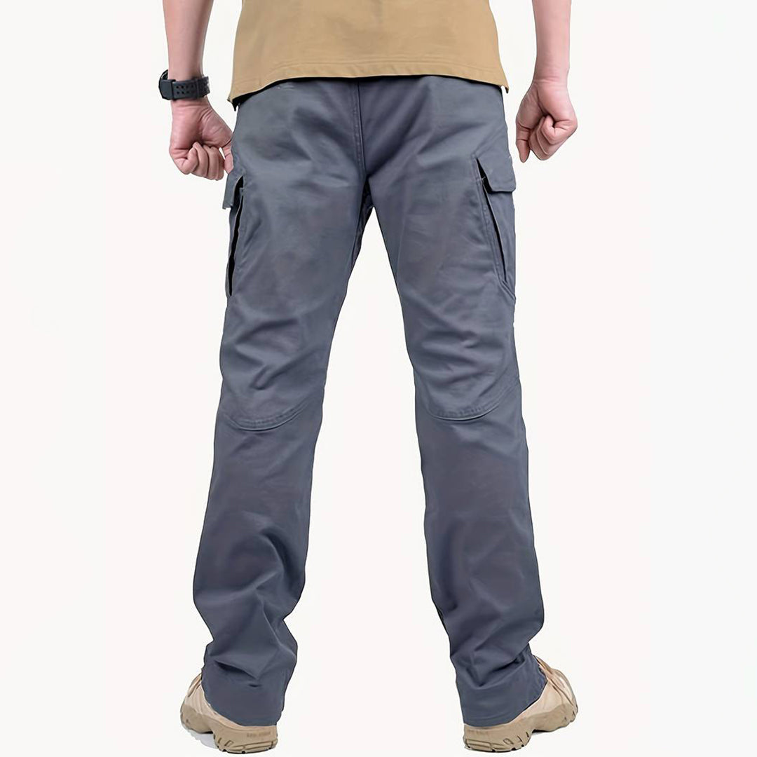 Close-up of trouser pockets