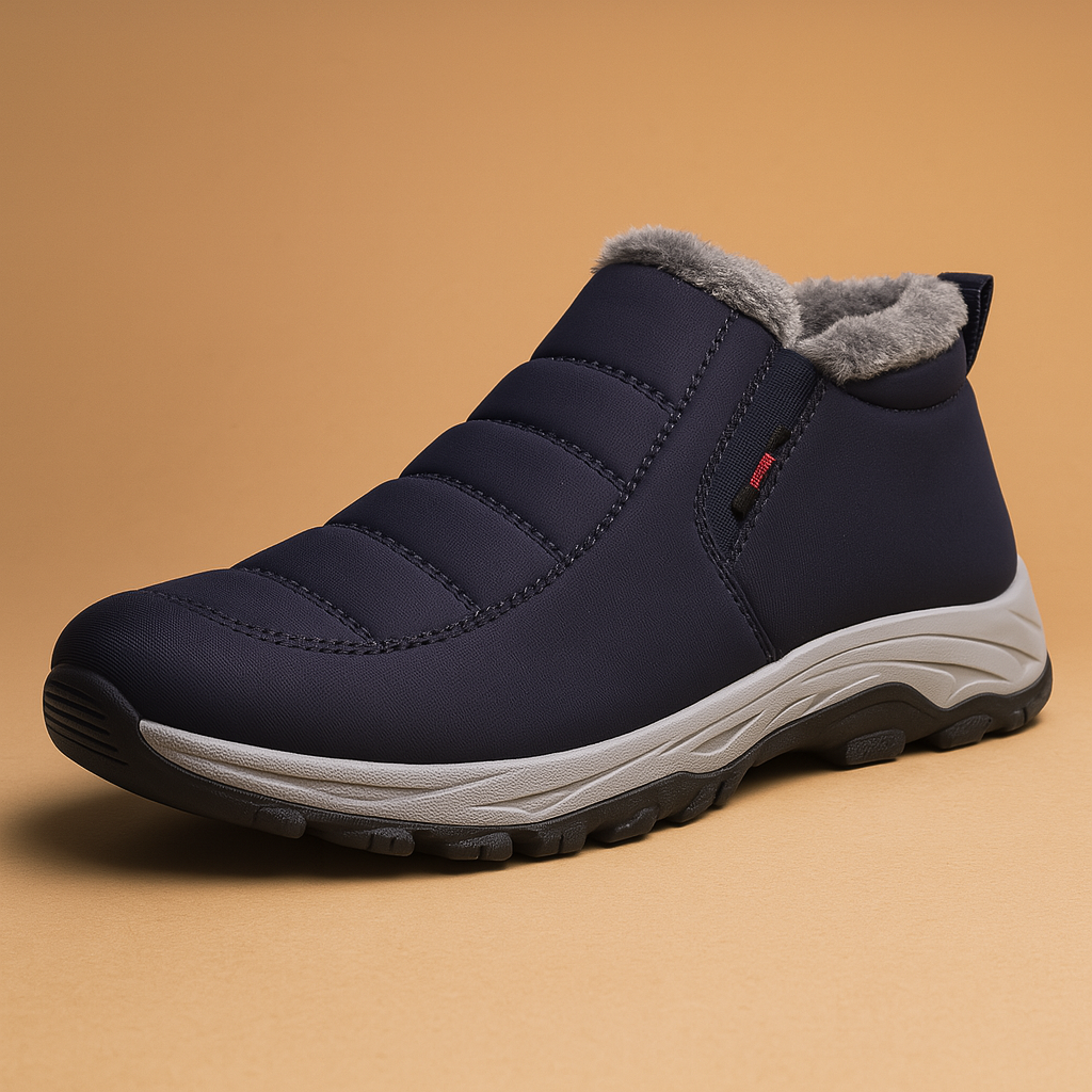 Slip-on winter shoe sole detail