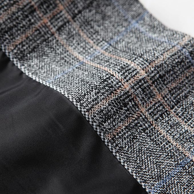 Close-up of blazer fabric texture