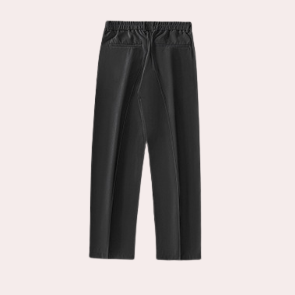Men's relaxed fit trousers side view