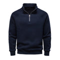 Quarter-zip jumper front view