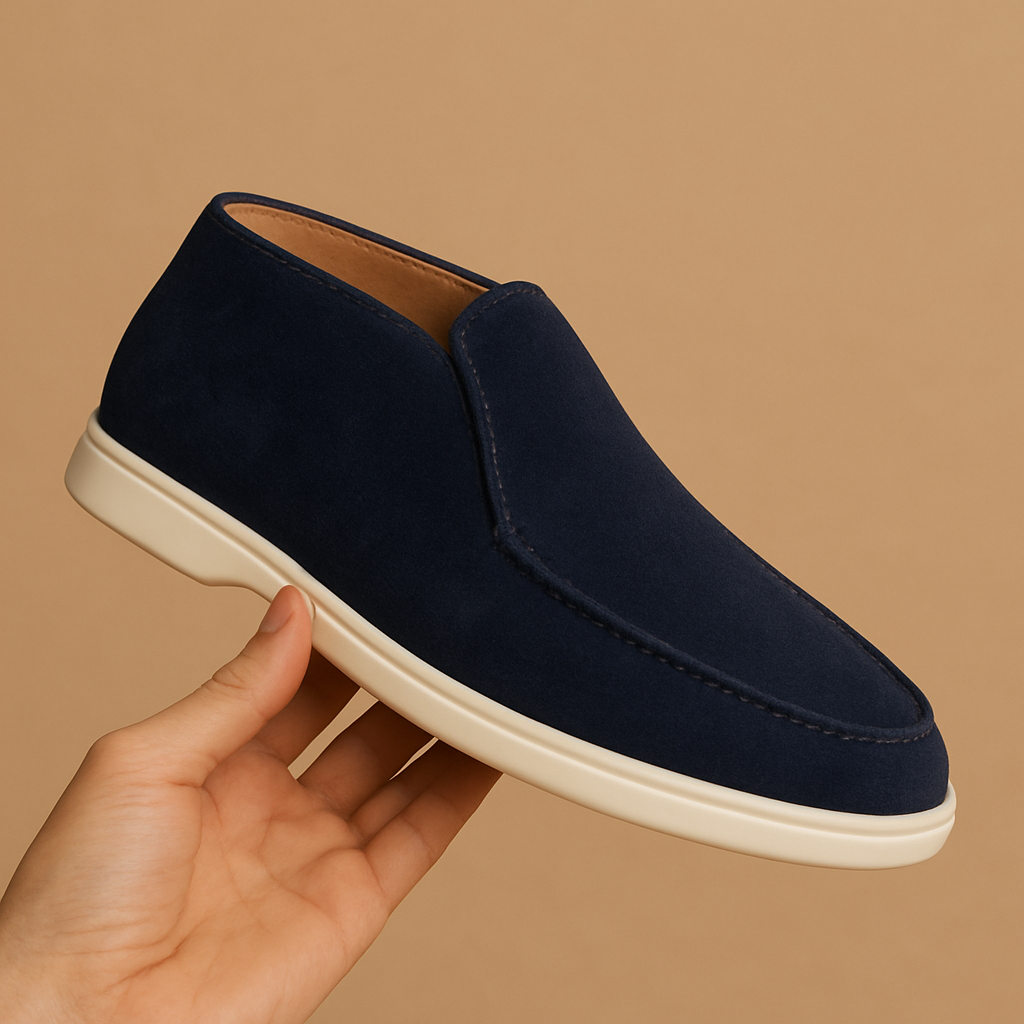 Men's shoe sole and cushioning detail
