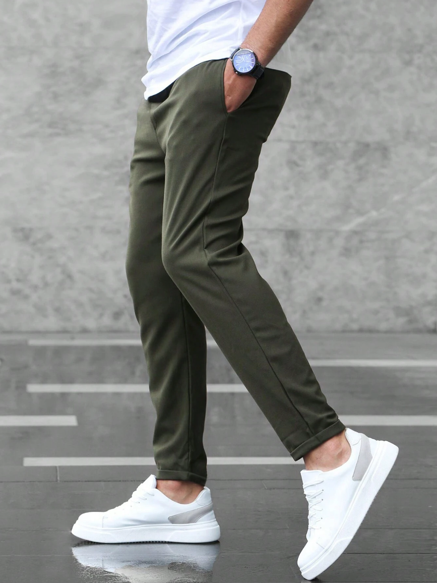 Joggers laid flat product shot