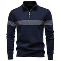 Men's half zip jumper front view
