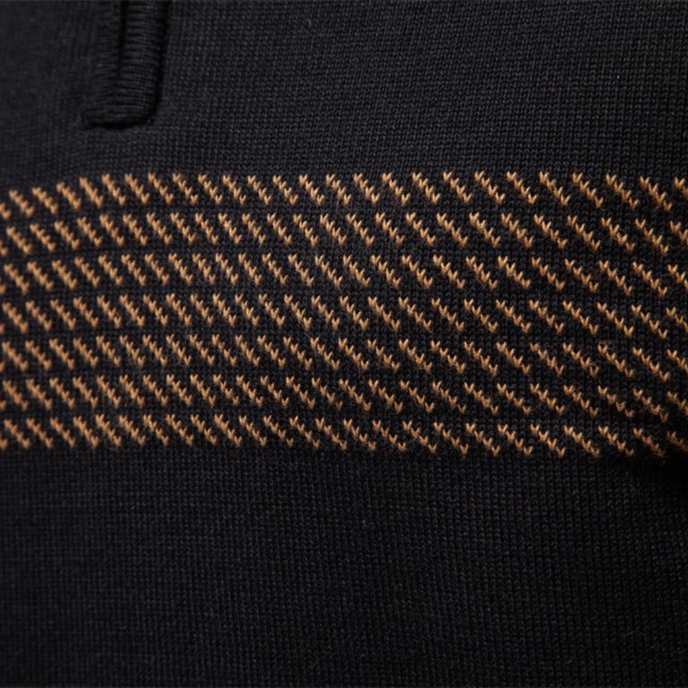 Men's jumper back view