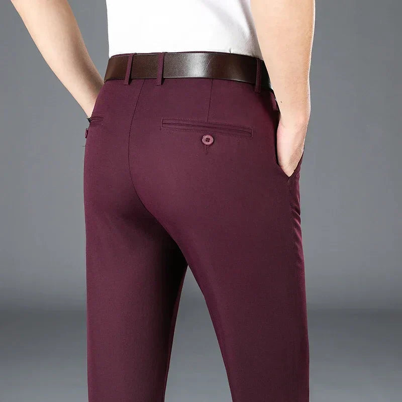 Trousers shown in available colour range