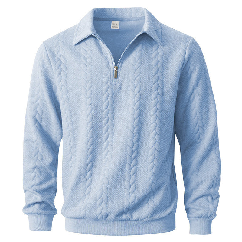 Quarter-zip sweatshirt front view
