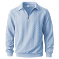 Quarter-zip sweatshirt front view