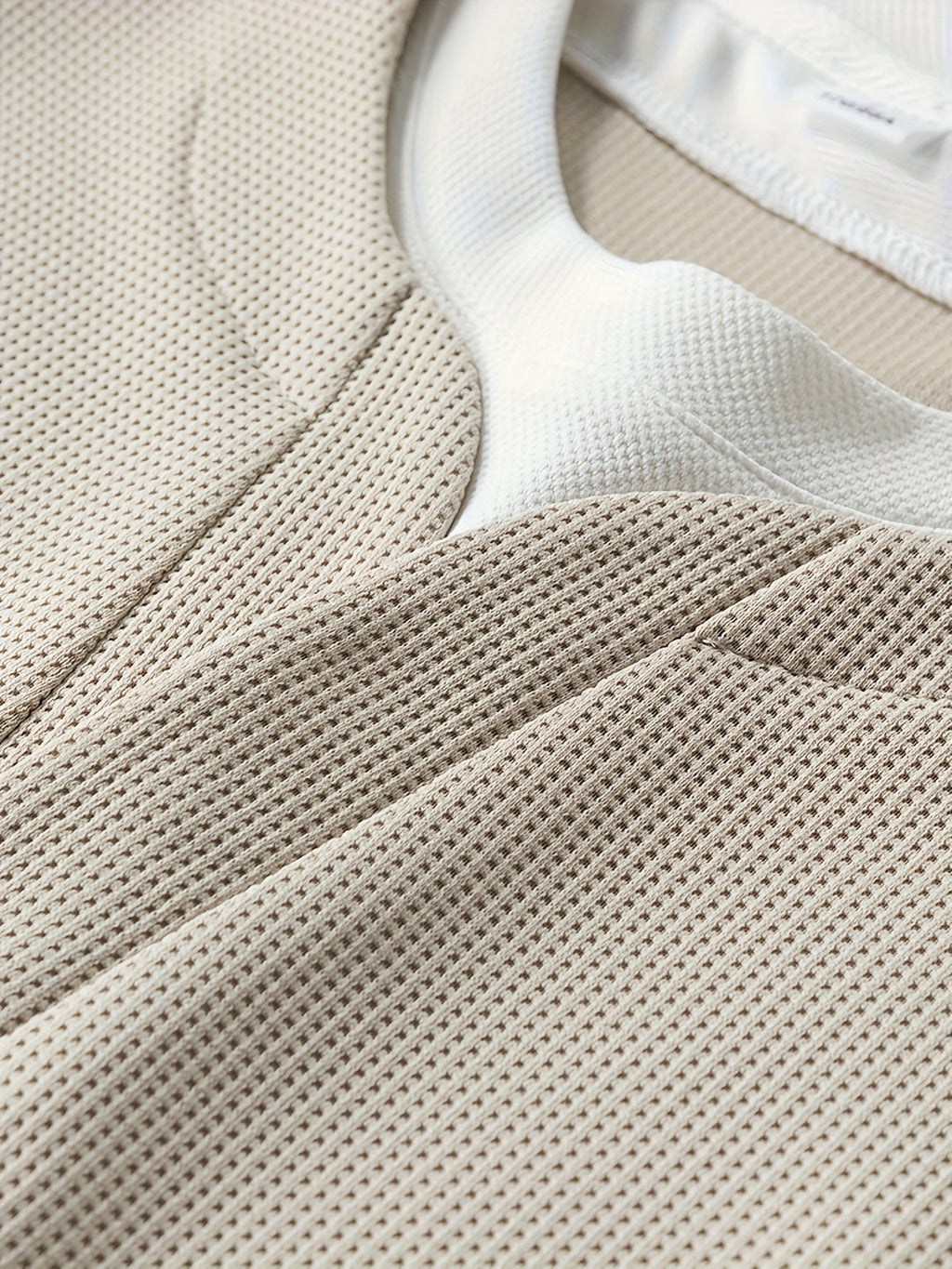 Men's jumper worn outdoors