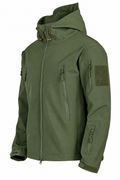 Fleece-lined jacket front view