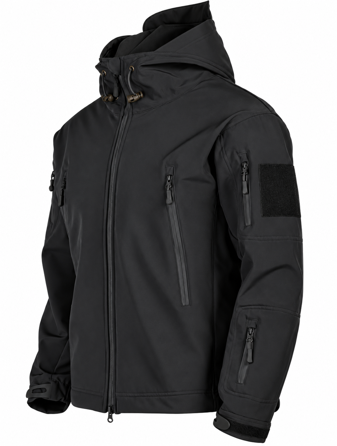 Jacket hood detail close-up