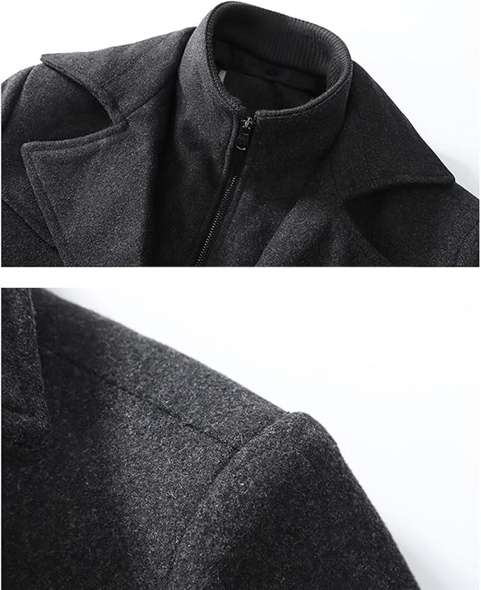 Coat pocket detail close-up