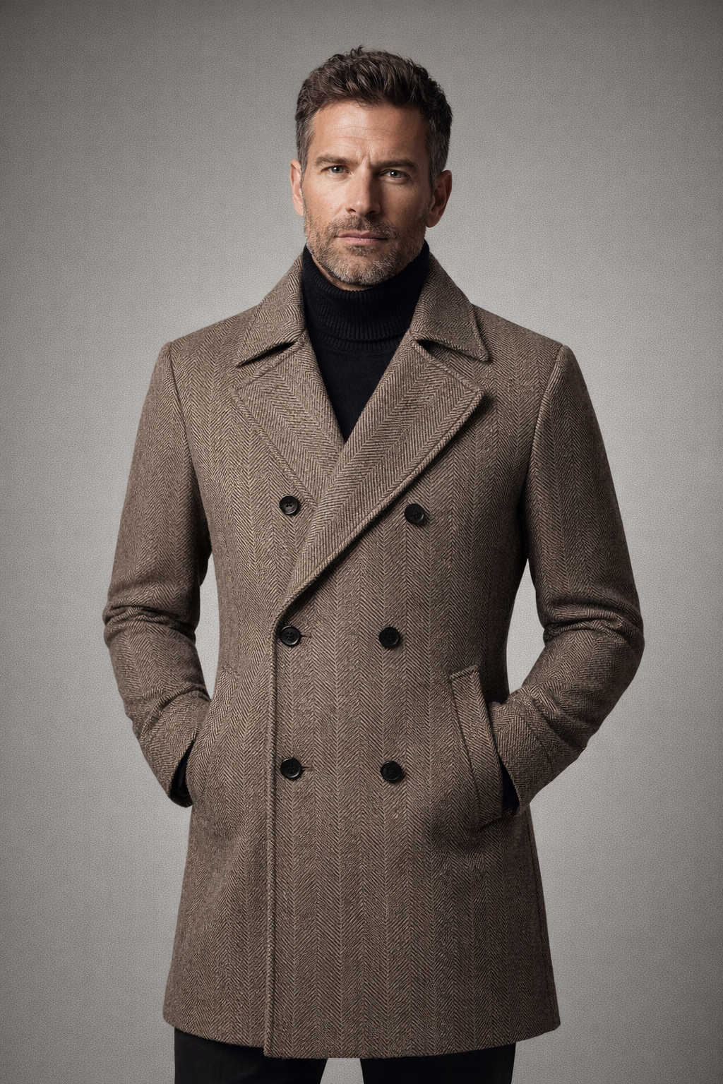 Overcoat lining detail