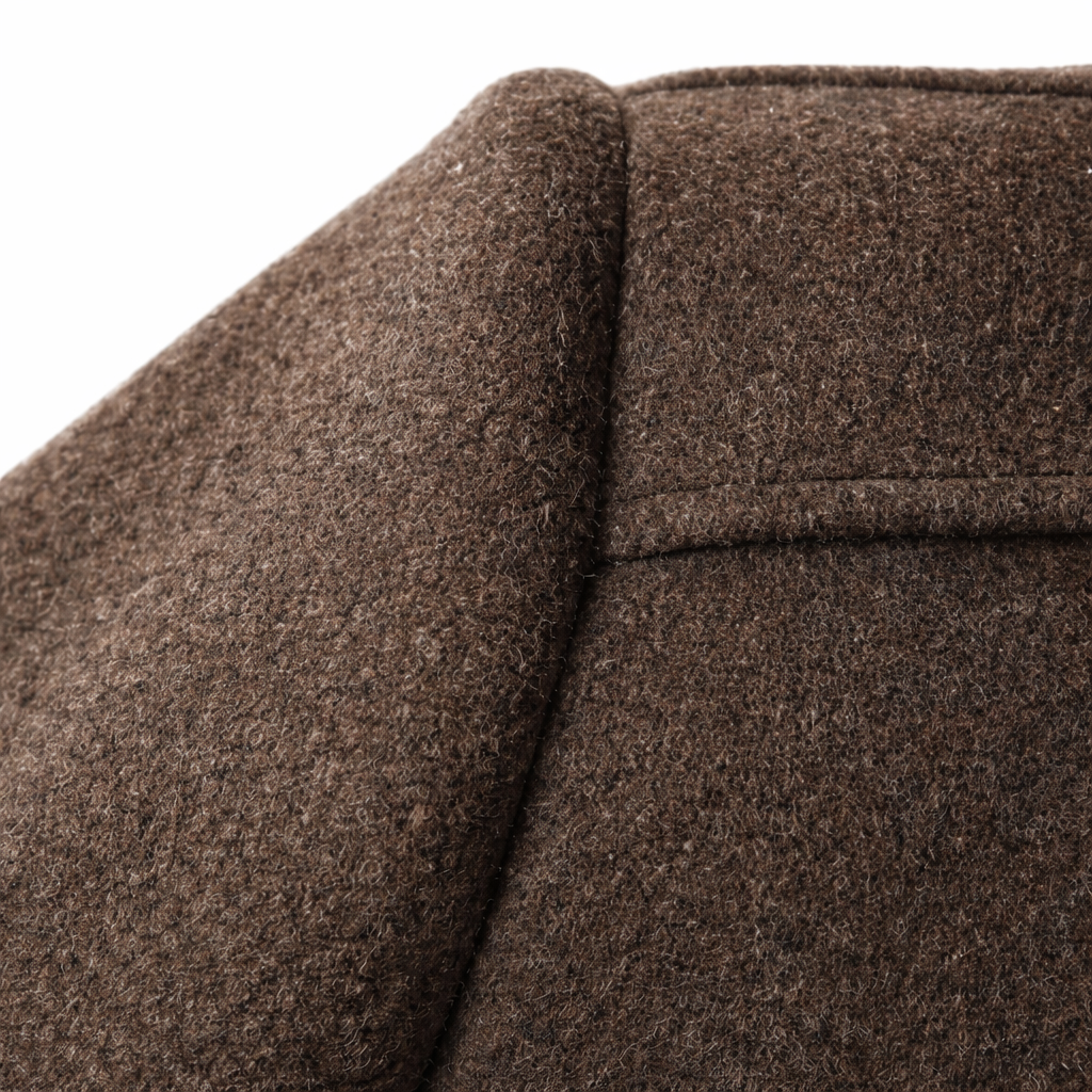 Overcoat side pocket detail