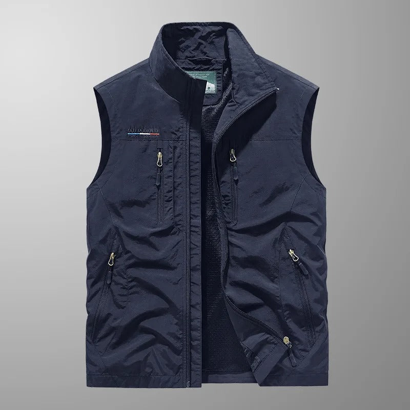 Men's bodywarmer size fit view