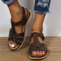 Cushioned sole detail of sandal