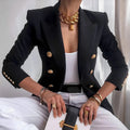 Classic tailored blazer front view