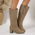 Wide-fit boot front view