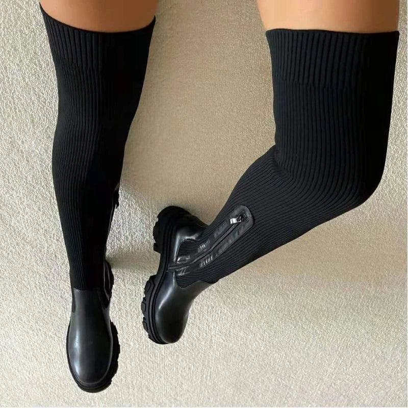 Comfort boots side profile view