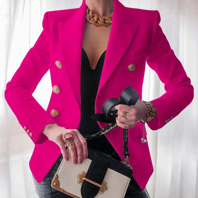 Tailored blazer back view
