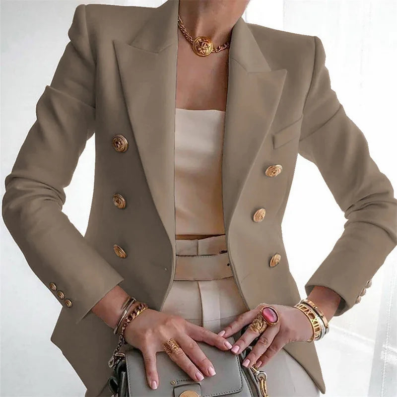Blazer styled with workwear outfit