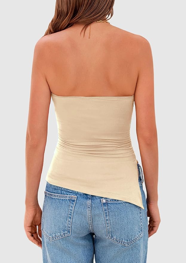 Strapless top in different colour options