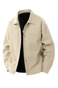 Oversized jacket front view