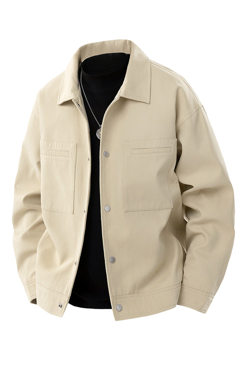Oversized jacket front view
